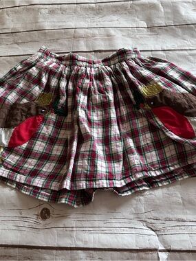 Mini Boden Robin holiday skirt